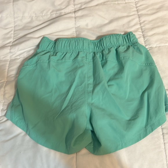 teal athletic works shorts, size S (4-6) - Picture 2 of 4